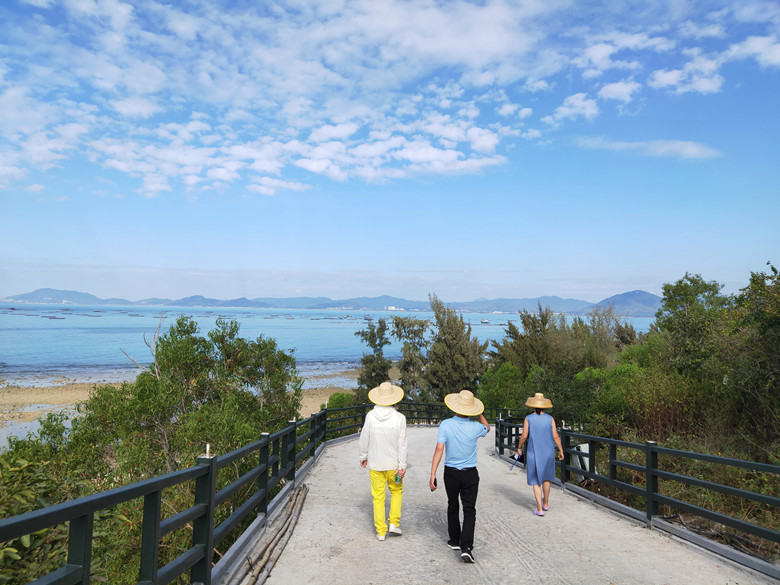 作品名称《海南三亚文旅行》，作者智延广_副本.jpg